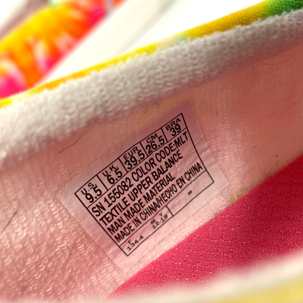 Skechers Poppy Hippy Hype Women Size 9.5 Rainbow Tie Dye Canvas Sneaker Shoe - Picture 8 of 8